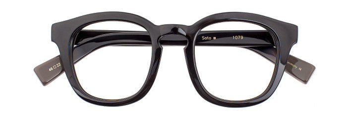 Kaiwear Eyeglasses - Sato Black | RX Prescription Frames Online